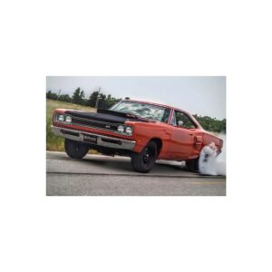 1969 Dodge Six Pack Superbee Muscle Car Wall Art Poster 24x36in Gift